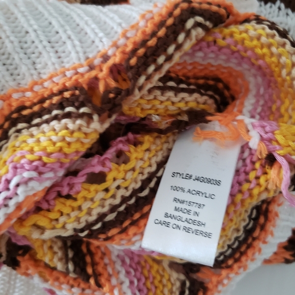 Crochet Tie Strap High Neck Top - Picture 6 of 9